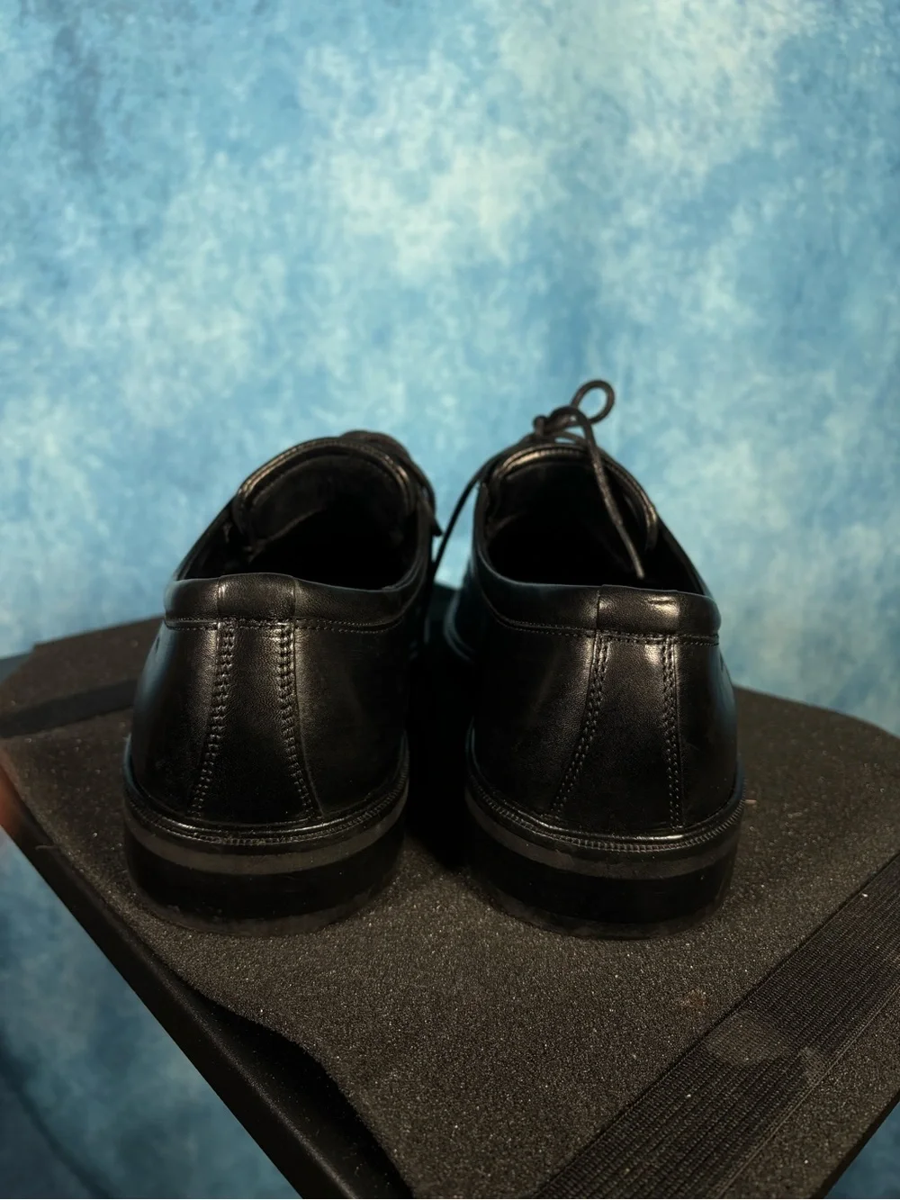 ECCO Black Leather Comfort Dress Shoes – Men’s 9–9.5 (EU 43)